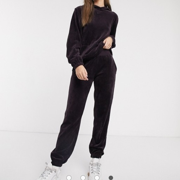 velvet nike jumpsuit